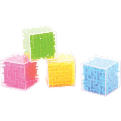 Afbeelding van Geduldspel Doolhof in Kubus 5 x cm Top Cadeau