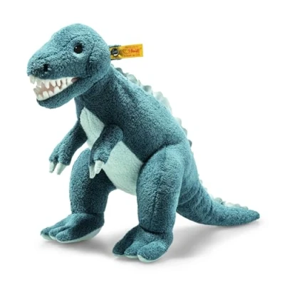 Afbeelding van Steiff Thaisen 067129 T Rex Dino knuffeldier 35 cm, Aegean