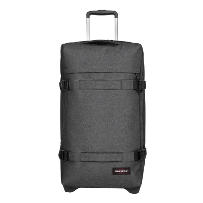 Afbeelding van Eastpak Transit&#039;R L black denim Zachte koffer