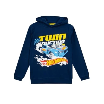 Afbeelding van Hot Wheels Hoodie voor jongens Kleding jongens, Blauw