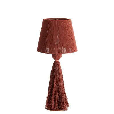 Afbeelding van Light &amp; Living Tafellamp ESPINO Ø31x58cm Oranje