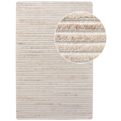 Afbeelding van Vloerkleed Ivoor Wol 300x200x1cm Mango House Nordic