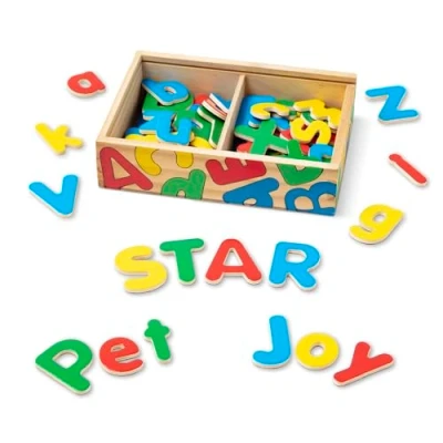 Afbeelding van Melissa &amp; Doug Magnetische Houten Letters