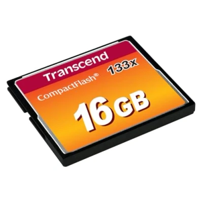 Image de Transcend 16 go carte mémoire compactflash (cf) 133x ts16gcf133