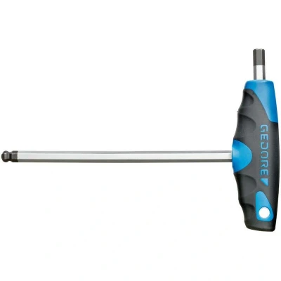 Afbeelding van Gedore haakse inbussleutel met 2C T greep 7mm DT 2142