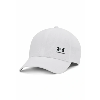 Afbeelding van Under Armour Isochill Armourvent ADJ Pet, Heren, Maat: One Size, White (100)