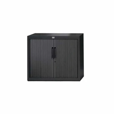 Afbeelding van Claudius PLUS roldeurkast 72,8x80x45cm zwart