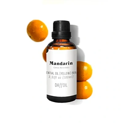 Afbeelding van Mandarijn etherische olie 100 ml 100% natuurlijk, zuiver en milieuvriendelijk, biologisch, aromatherapie, luchtbevochtiger