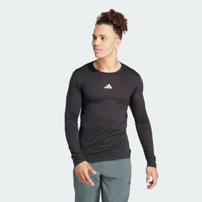 Afbeelding van Adidas Wo Lange Mouwenshirt Zwart S Man