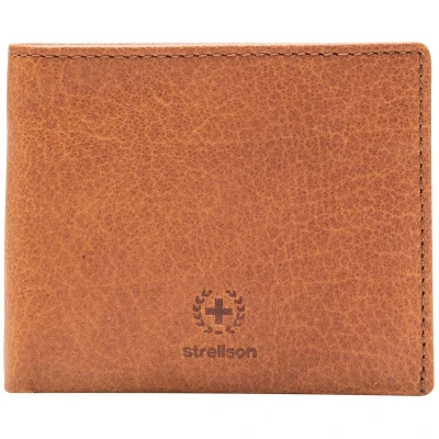 Afbeelding van Strellson Blackwall Billfold Portemonnee, Heren, Maat: One Size, Brown