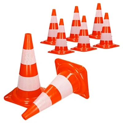 Afbeelding van 8 x verkeerskegelmast 47 cm