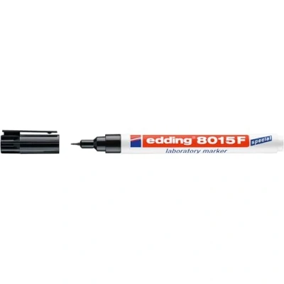 Afbeelding van Viltstift edding 8015 laboratorium rond 0.75mm zwart