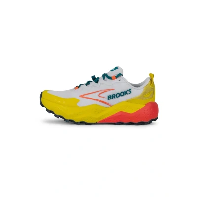 Afbeelding van Brooks Trail hardloopschoenen, Dames, Maat: 40.5, Bit of blue quince flame Textiel