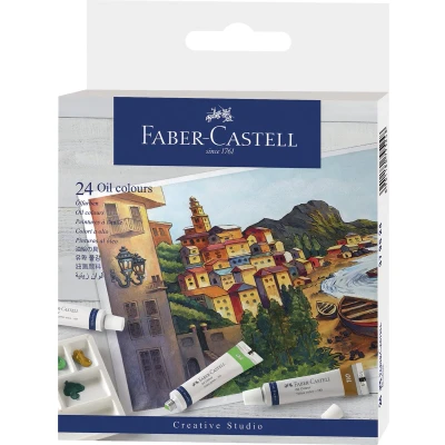 Afbeelding van Faber Castell Fc 379524 Olieverf 24 Tubes