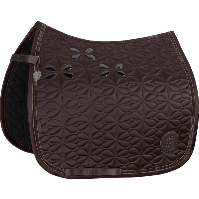 Afbeelding van Eskadron Zadeldek MattGloss Bow Platinum Teak Brown FULL DR