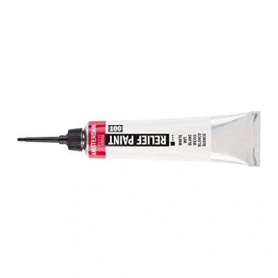 Afbeelding van Relief Paint 100 Wit Amsterdam 20 ml