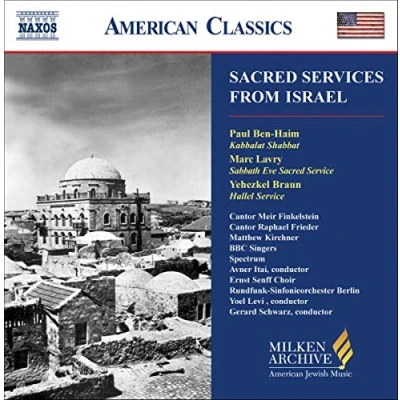 Afbeelding van Ernst Senff Choir, BBC Singers, Yoel Levi, Gerard Schwarz Sacred Services From Israel (CD)