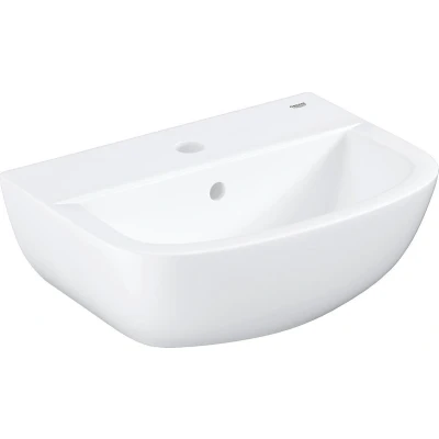 Afbeelding van GROHE Bau fontein met kraangat, overloop wit 45.3x35.4