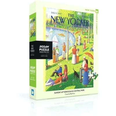 Afbeelding van New York Puzzle Company Zondagmiddag in Central Park 1000 stukjes