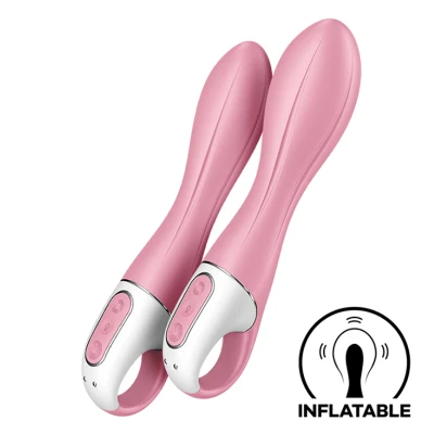 Afbeelding van Satisfyer Air Pump Vibrator 2 Light Red
