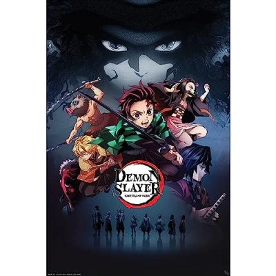 Afbeelding van Poster Demon Slayer Group 61x91,5cm
