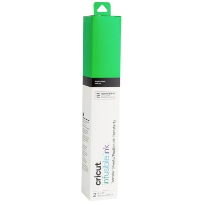 Afbeelding van Cricut Infusible Ink Transfer Sheets 2er Folie Groen