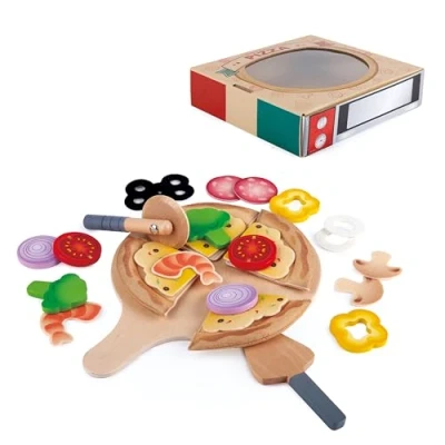 Afbeelding van Hape Pizza Speelset 29 Stuks Speelgoedeten