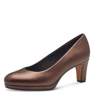 Afbeelding van Marco Tozzi Damespumps 2 22451 42 Damespumps, brons