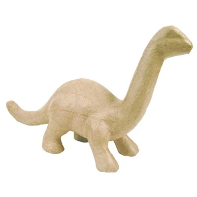 Afbeelding van Décopatch Ref SA104O Brontosaurus Dinosaurus Papieren Object om te versieren 29 x 8 16 cm Decoreren met Papier &amp; Paper Patch Lijm, Pailletten, Schilderijen