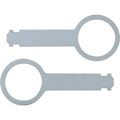 Afbeelding van Ontgrendelings sleutel Audi Volkswagen Seat Skoda met vertical release slot 2 stuks