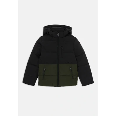 Afbeelding van Jack &amp; Jones Junior Jjeowen Puffer Winterjas voor kinderen, Maat: 164, Rosin/black blocking