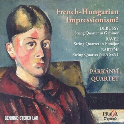Afbeelding van Parkanyi Quartet French Hungarian Impressionism (Super Audio CD)