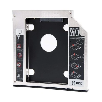 Image de Nanocable 10.99.0101 Adaptateur Disque Dur 7,0mm dans l&#039;unité Optique 9,5mm
