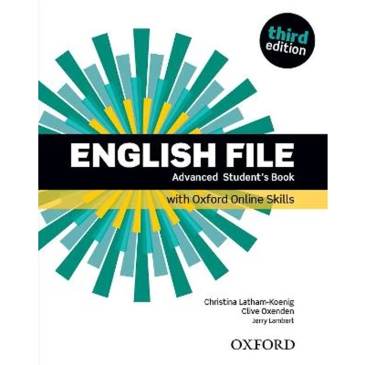 Afbeelding van English File: Advanced: Student&#039;s Book with Oxford Online Skills