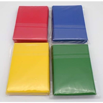 Afbeelding van docsmagic.de 4 x 60 matte kaarten, klein, 62 89 cm, blauw groen rood geel YGO CFV mini hoezen