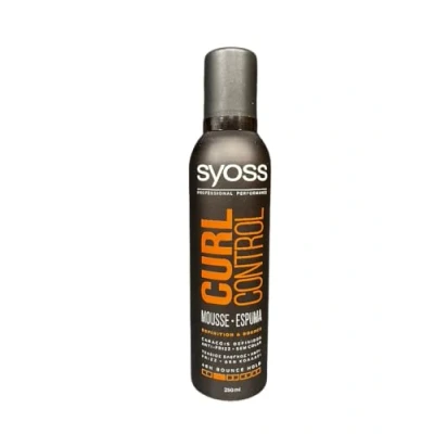 Afbeelding van Syoss Curl Control Styling Foam voor natuurlijke grip, 250 ml
