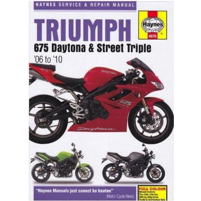 Afbeelding van Triumph 675 Daytona And Street Triple Service Repair Man