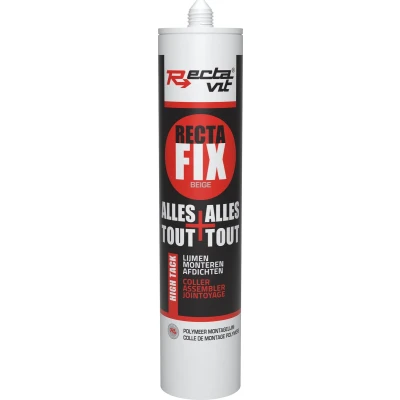 Afbeelding van Rectafix High Tack &#039;Alles + Alles&#039; 290ml Wit