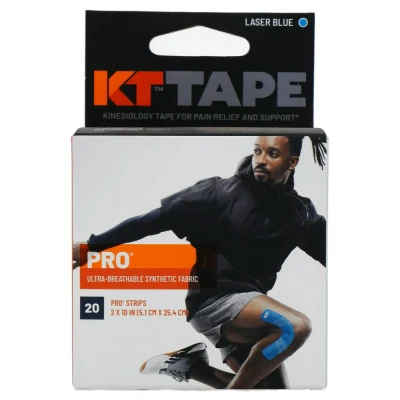 Afbeelding van KT Tape Pro Strips Licht Blauw Rol 20 stuks