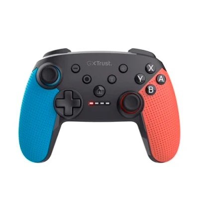 Afbeelding van Trust GXT 1246B Muta Zwart, Blauw, Rood Bluetooth Gamepad Nintendo Switch, Switch Lite