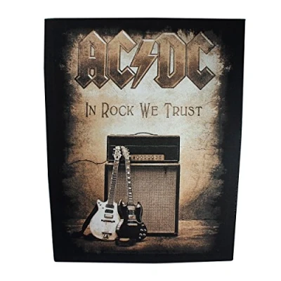 Afbeelding van AC/DC In Rock We Trust Rugpatch Multicolours