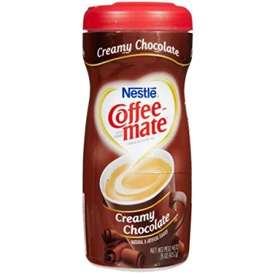 Afbeelding van Coffee Mate Chocolate Romig (Creamy Chocolate) aroma voor koffie 425 g