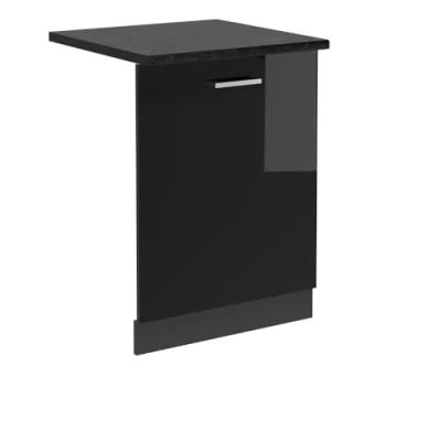 Afbeelding van Vicco Panneau de lave vaisselle R Line noir brillant, 60 cm, AP anthracite