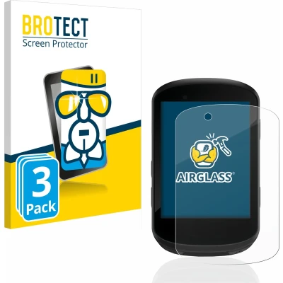 Afbeelding van BROTECT Screenprotector voor Garmin Edge 530 Folie Beschermfolie Beschermglas transparant (3 Stuks)