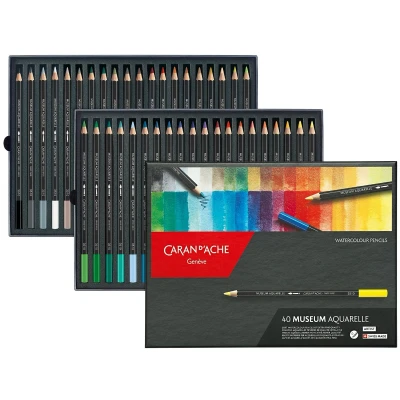 Afbeelding van carand ache Caran d&#039;Ache Museum aquarelpotloden, 40 stuks