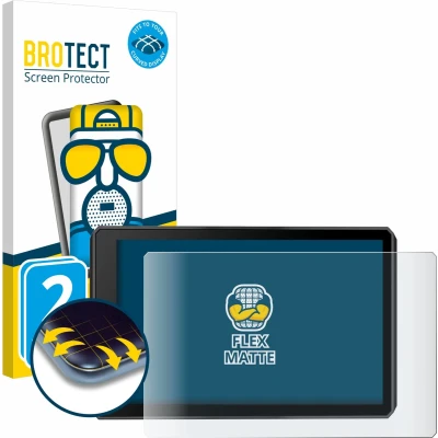 Afbeelding van BROTECT Screenprotector voor Garmin zumo XT2 Folie Beschermfolie matte volledig dekking (2 Stuks)