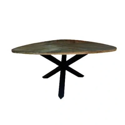 Afbeelding van Trivero Eetkamertafel olijfbruin 150 cm