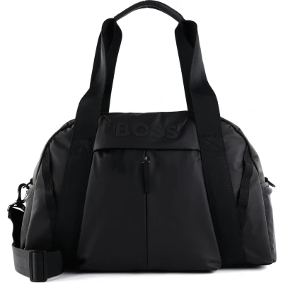 Afbeelding van BOSS Stormy Holdall Weekendtas, Heren, Maat: One Size, Black