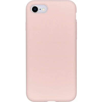 Afbeelding van Accezz Hoesje Geschikt voor iPhone SE (2022) / (2020) 8 7 Siliconen Liquid Silicone Backcover Roze