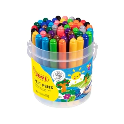 Afbeelding van Set Viltstiften Jovi 48 Onderdelen Multicolour